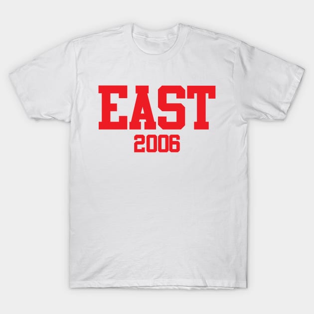 East 2006 (White) T-Shirt by GloopTrekker